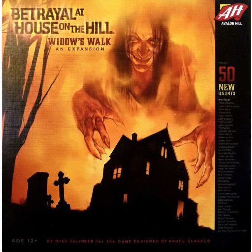 Betrayal at House on the Hill: Widow's Walk angol nyelvű társasjáték kiegészítő