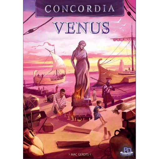 Concordia Venus önálló társasjáték (angol és német nyelvű)